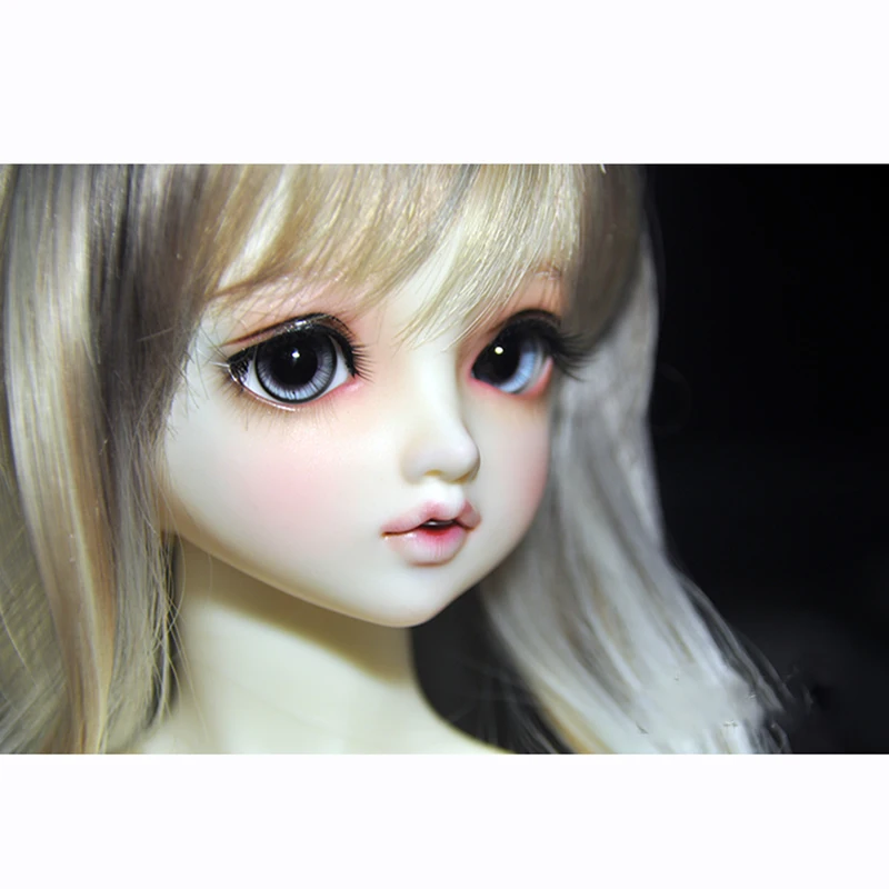 Bybrana Bjd eyeball имеет небольшой Ирис sd моделирование темно-серый стеклянный глаз 12 мм 14 мм 16 мм 18 мм 20 мм