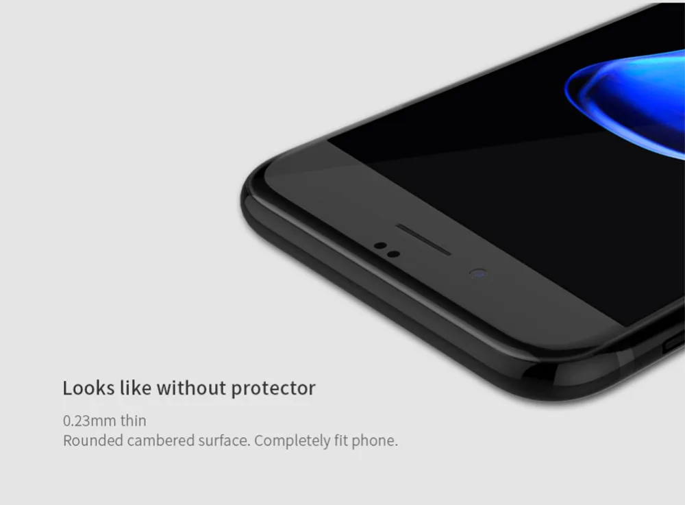 Для iphone 8/8 plus Стекло Nillkin с полным покрытием защита от взрывов сенсорный экран закаленное Стекло Экран протектор для iphone 7/7 Plus/Стекло