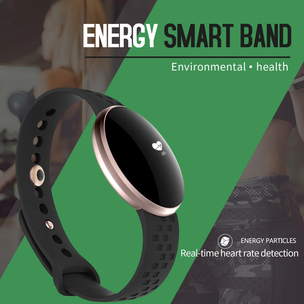 64*48 OLED высокой яркости экран водонепроницаемый bluetooth часы упражнения