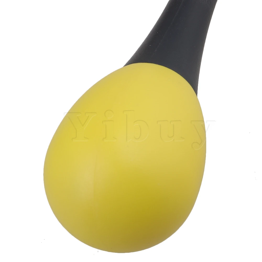 Yibuy 12 шт красочные пластиковые погремушки Maraca Детские музыкальные игрушки для