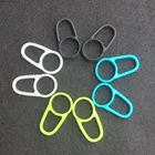 Универсальный силиконовый зажим для наушников, крючок для наушников, крючок для наушников, крепление для уха, универсальный силиконовый рожок, спортивный крючок, 4 шт.2 пары