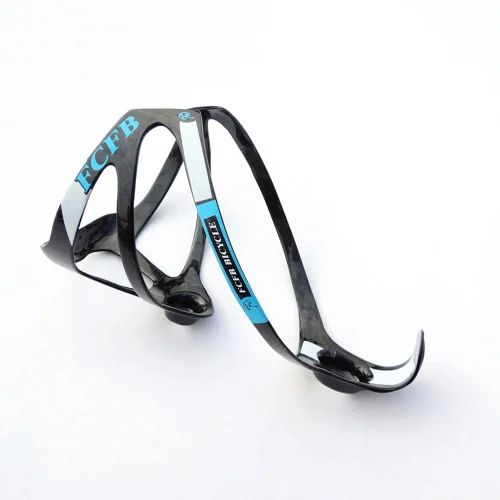 blue glossy FCFB FW карбоновая клетка для бутылки Горная дорога велосипед держатель для бутылки с водой сбоку, чтобы взять сторону, чтобы вытянуть подстаканник - Цвет: blue glossy