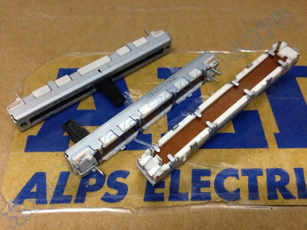 

1 шт. ALPS 6 см скользящая фотовспышка RS4511119A02 одинарный соединенный вал B10K 10 мм