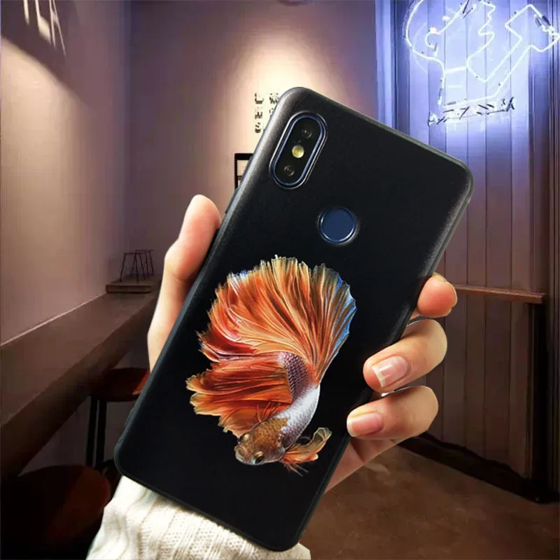 Для iPhone 11 Pro XS Max XS XR X 8 7 Plus 6 6S Чехол 3D тиснение Карп матовый мягкий чехол LICOERS Официальный чехол для Apple 11 Funda
