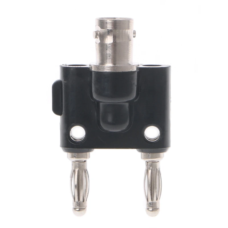 BNC Female Jack To Dual Stacking Banana Male Plug RF Connector Adapter | Обустройство дома