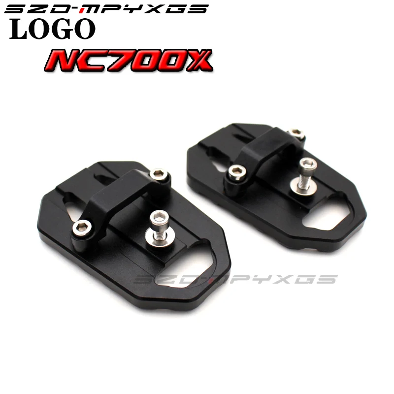 NC700X-black Мотоцикл с ЧПУ Черный ног колышки для HONDA NC 700/750 NC700X NX700S NC750X NC750S 2012 2013 - Цвет: NC700X-black