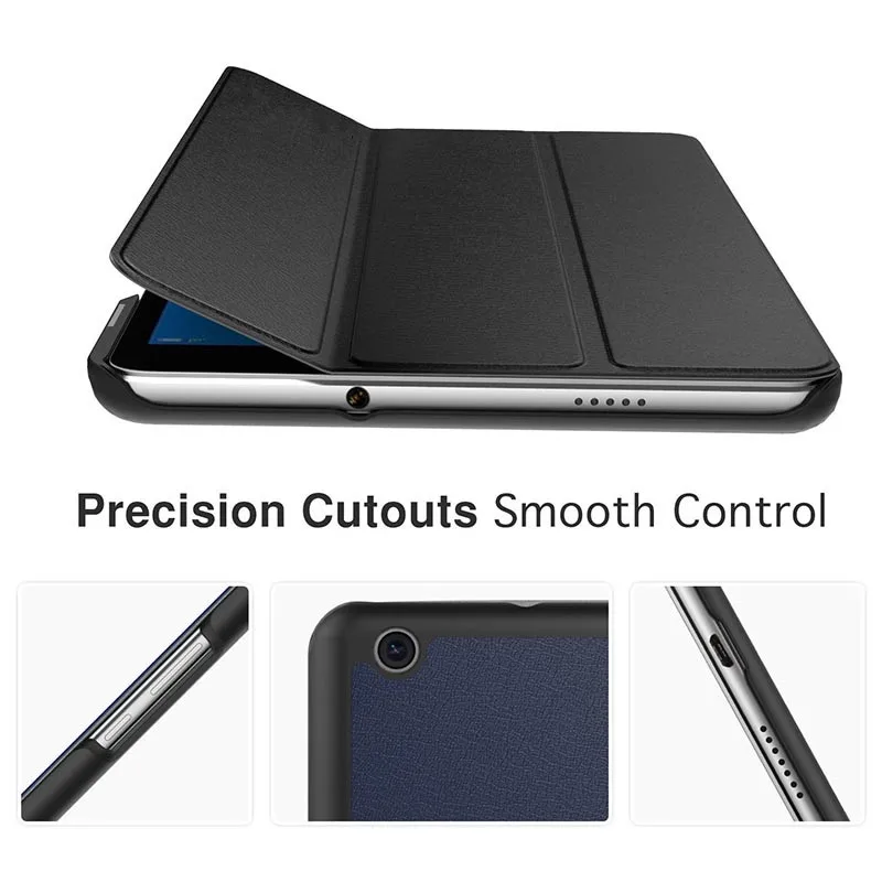 Тонкий чехол подставка CucKooDo Slim Fit для Huawei MediaPad M3 Lite 8 0 дюймов планшет с функцией