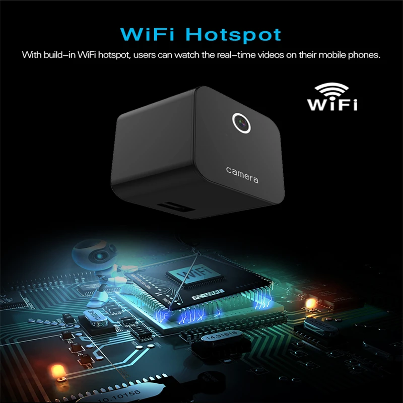 HD 1080P IP камера S6 Wifi мини Автомобильная камера ночного видения Автомобильный видеорегистратор Видео Аудио видеокамера автомобильная камера рекордер видеорегистратор для Android IOS