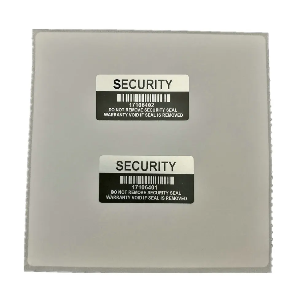 100 серебряные цветные защитные этикетки снятые видимая гарантия Уплотнительная