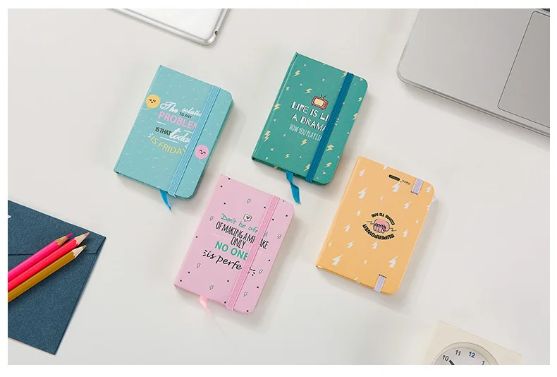 A6 твердый переплет креативные милые постановил Тетрадь Diary Line журнал