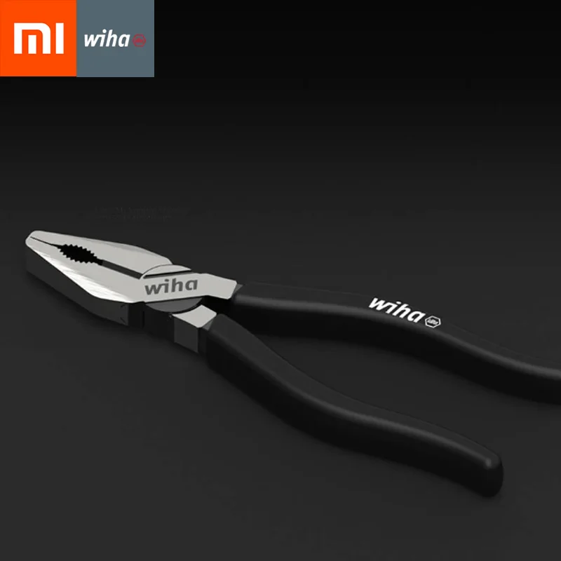 Wire Cutter Xiaomi Mijia Wiha 6 дюймов кусачки с длинным носом плоскогубцы из высокоуглеродистой стали кусачки запатентованные кусачки для резки - Цвет: Wire Cutter