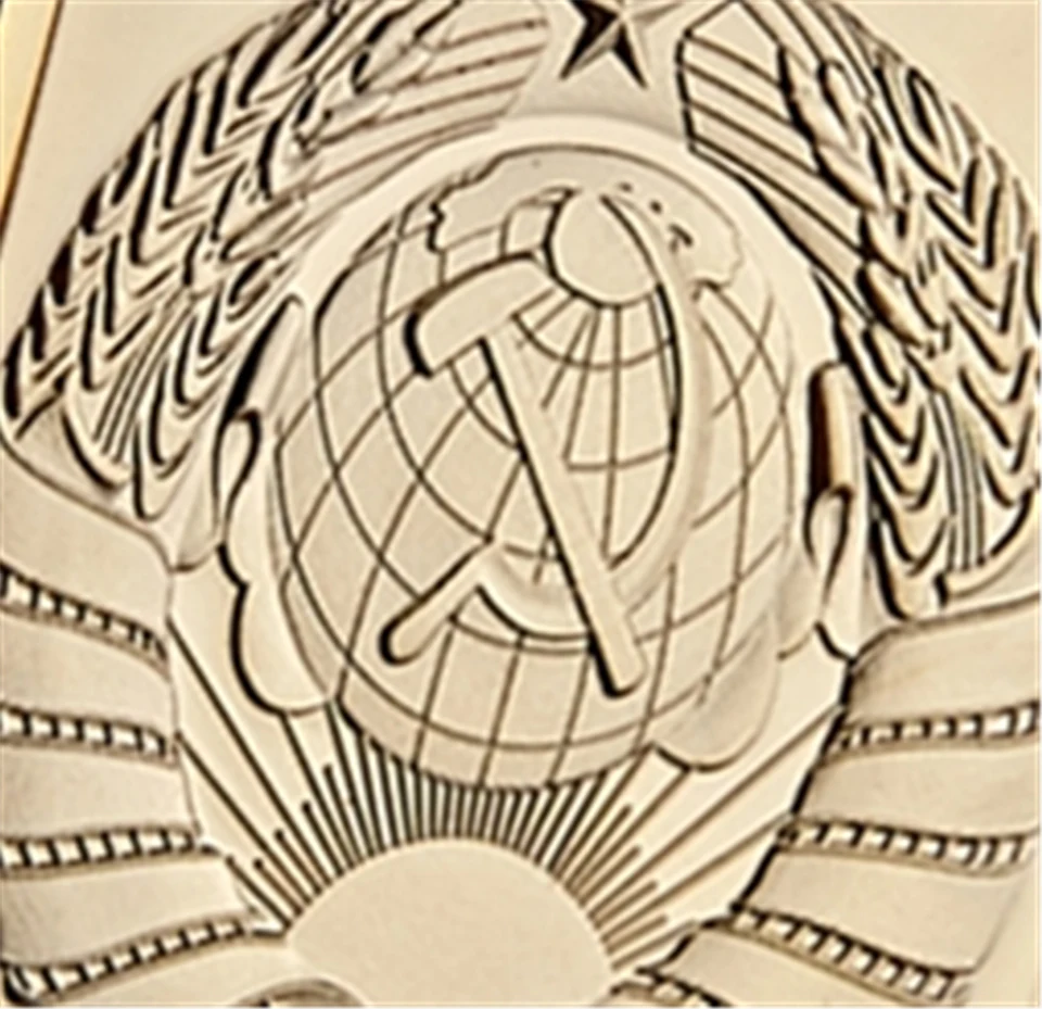 Россия, СССР, Национальная эмблема CCCP 30 граммов, 999 Позолоченные слитки, бар, мексиканская карта, сувенир, металлический медальон, коллекция монет