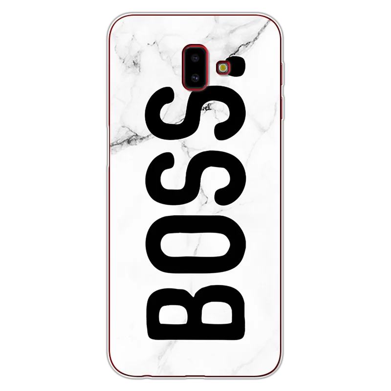 ysboss Flower Marble Soft Cases For Samsung Galaxy J6 Plus Case 6.0" Silicon TPU For Samsung Galaxy J6Plus Case Coque Capa Fundas Cover - Цвет: ysboss