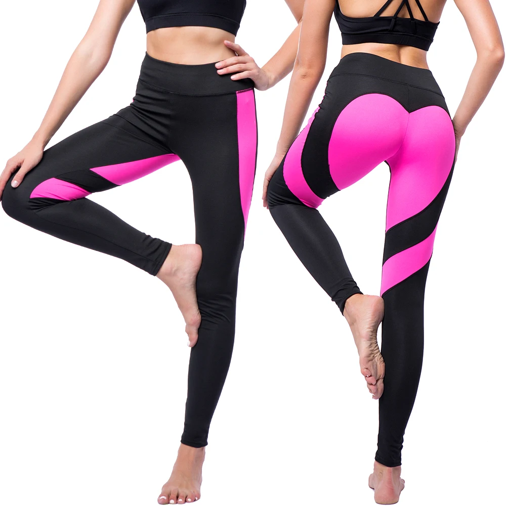 SOFIE Женственная Дамская обувь в форме сердца брюки Фитнес бедра Push Up Леггинсы