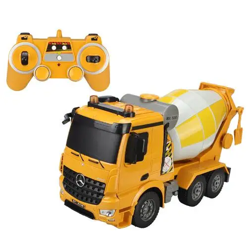 

RC Truck 2.4G Larger Cement Mixer Radio Control Construction Vehicle Model Hobby Toys For Children Birthday Gifts