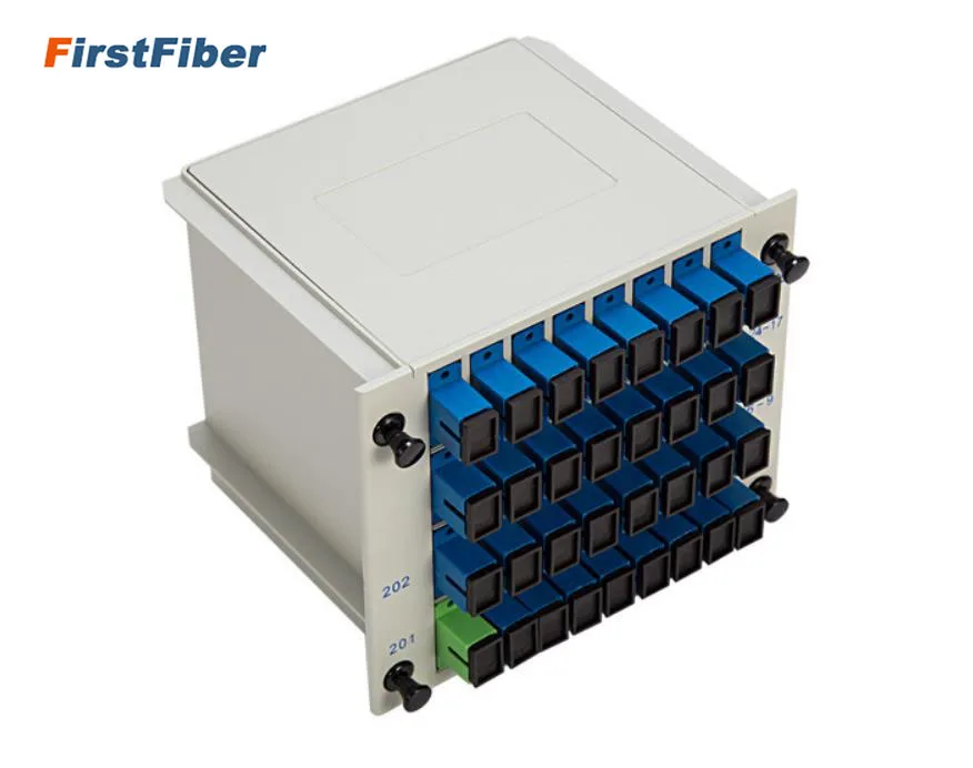 1x32 SC/UPC разветвитель оптоволокна распределитель кассеты вставка T ABS PLC FTTH 1X32 Planar