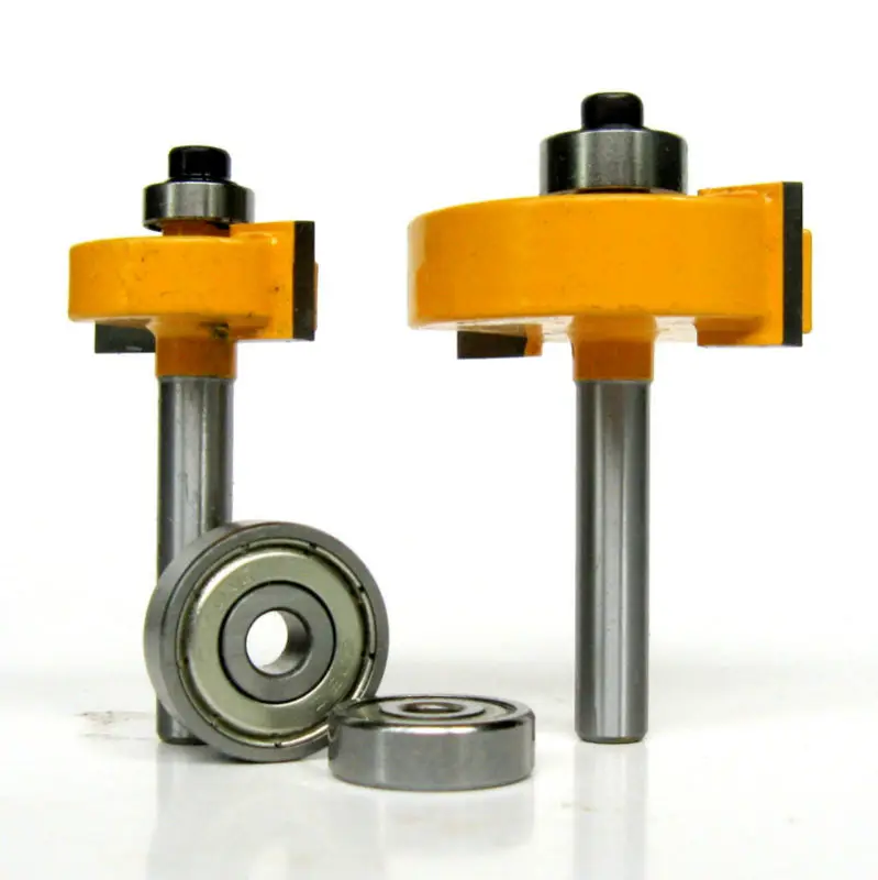 2 шт. фрезы для деревообработки с хвостовиком 1/4 дюйма 1/2 дюйма|slot router bit|woodworking