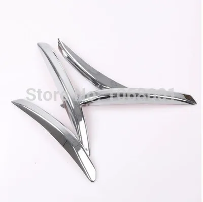 Color My Life ABS Highlight Front Fog Lamps Light Decorative Frame Trim Sticker Case for Ford New Fiesta 2014 - 2016 | Автомобили и
