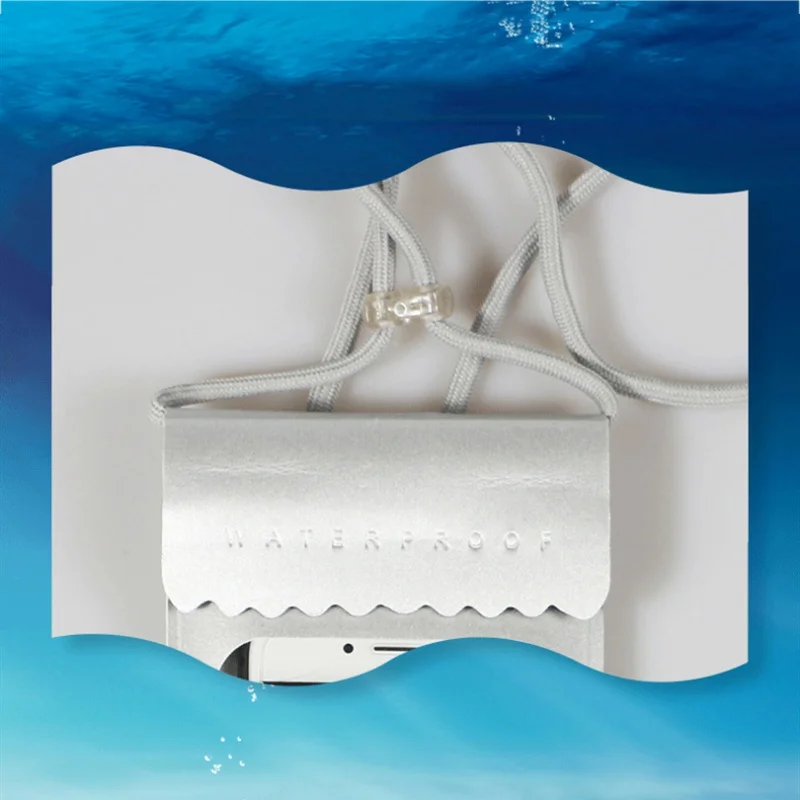 

Swimming Bag Mobile Phone Waterproof Bag Touch Screen Phone Case Cellphone Pouch Holder For Diving Surfing Water Sports