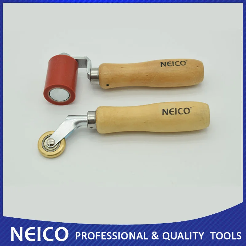 Бесплатная доставка 2 шт. 45 мм силиконовый нажимной ролик с 6 латунным Пенни