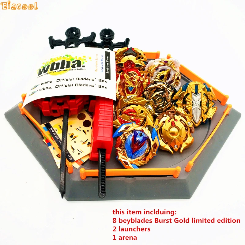 Beyblade Burst игрушки с пусковым устройством стартер и арена игрушка Металл Fusion Бог спиннинг Топ bayblade Blade лезвия игрушки