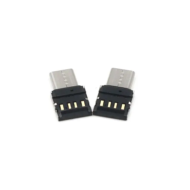 Кабель Переходник USB C на OTG адаптер для Samsung Galaxy S9 S8 Plus Note 8 Macbook Pro флеш накопитель