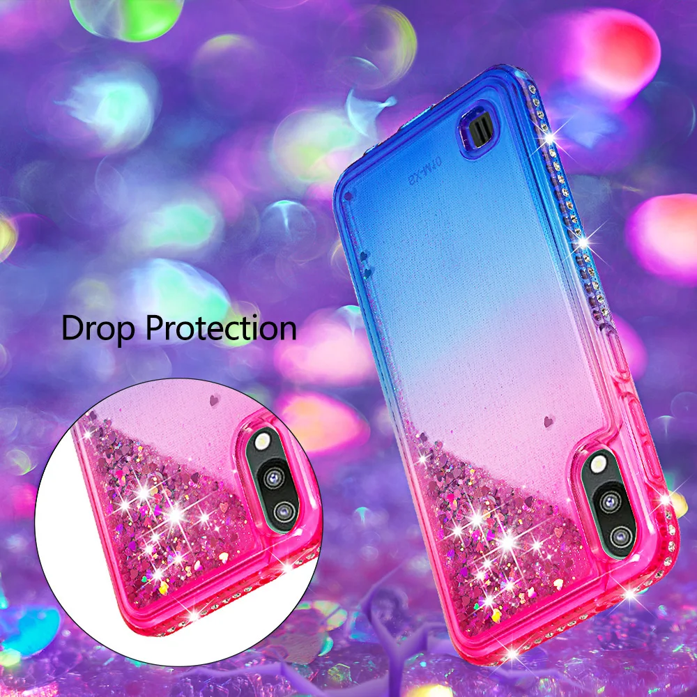 Алмазный чехол для Samsung Galaxy M10 M 10 мягкий ТПУ бампер SM M105FN/DS M105F/DS блестящие чехлы с