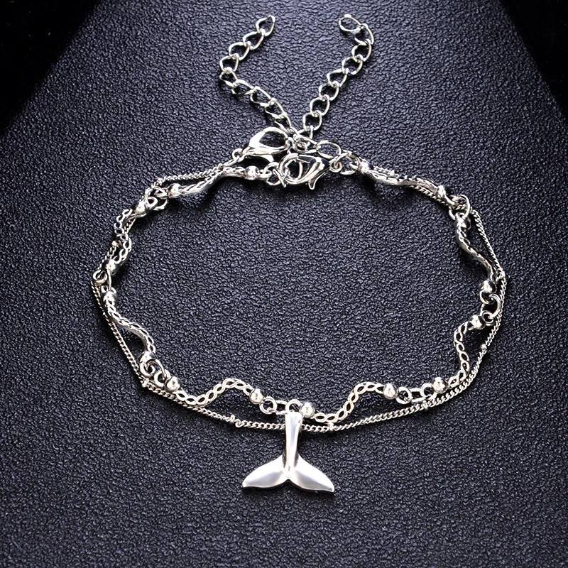 В упаковке 2 штуки пляжные браслеты на ногу с искусственным мехом подсолнечника и