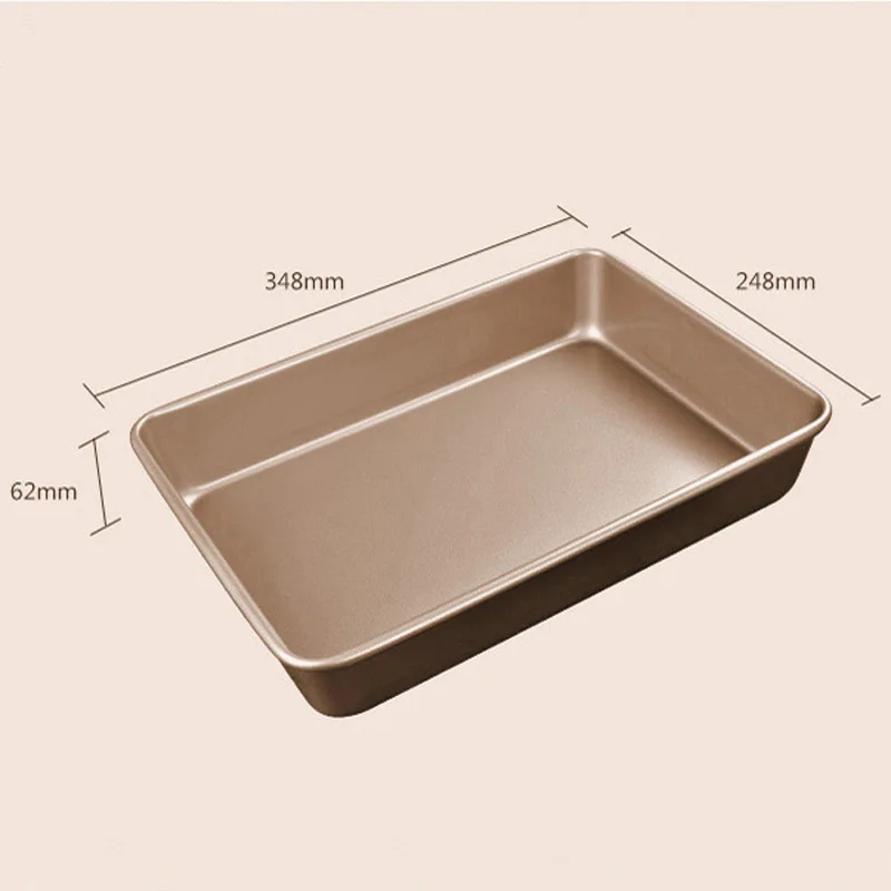 Антипригарная металлическая коробка для хлеба жестяная форма выпечки печенья