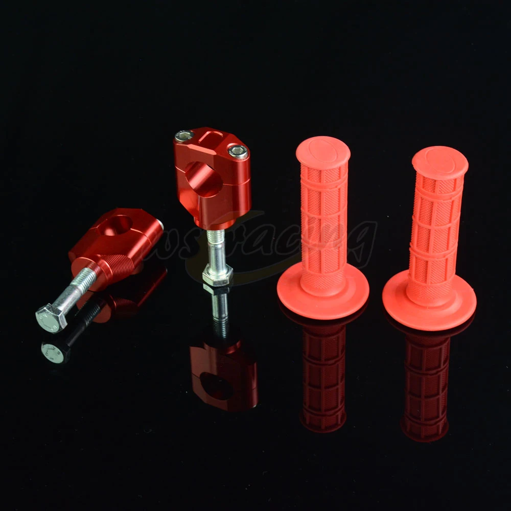 Мотоцикл 1 1/8 &quot28 мм MX руль ручка бар стояк зажимы захваты для HONDA CRF250R CRF250X CRF450R CRF450X