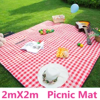 picnic mat 200200cm camping moistureproof outdoor baby climb plaid blanket yoga 600d oxford pad