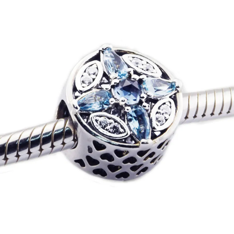 

Authentic 925 Sterling Silver Patterns of Frost Original Charms Beads Fits Europe Bracelets Charm Beads for Jewelry Making