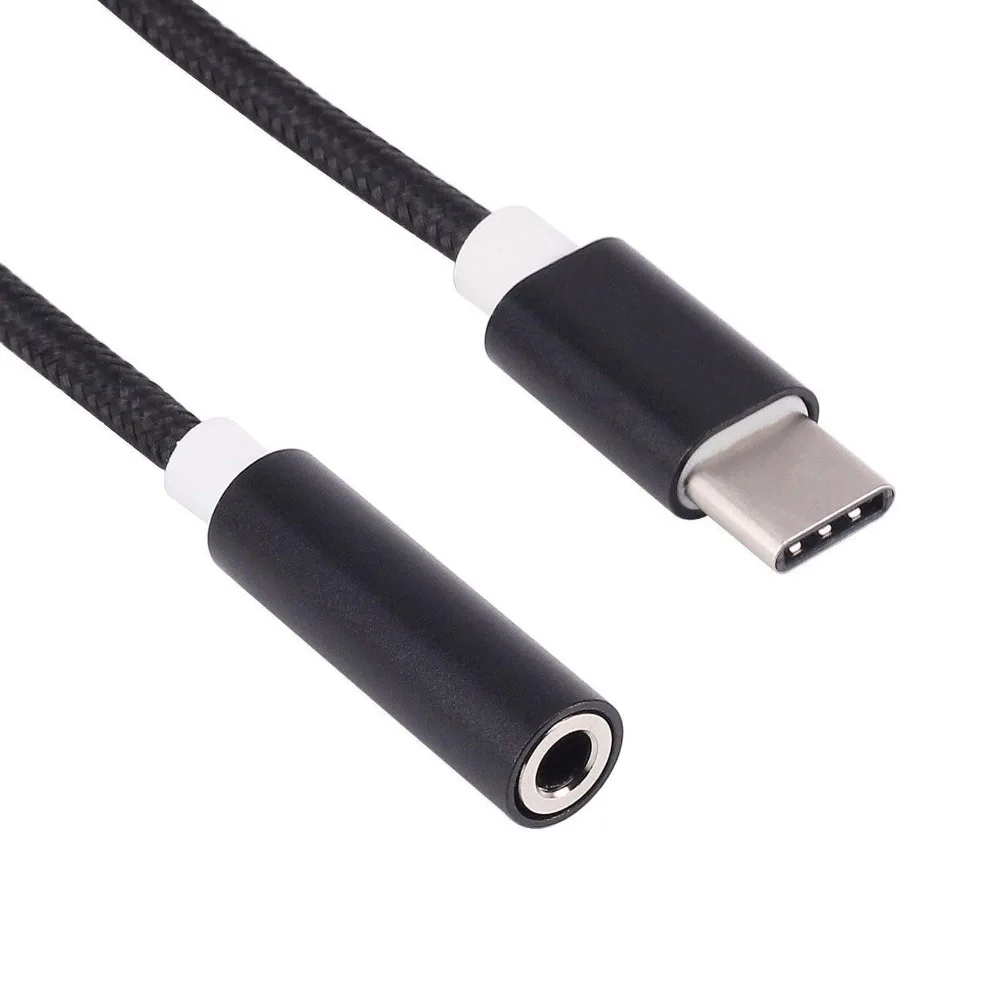 Кабель адаптер Tonbux Aux материал нейлон USB C аудиокабель типа до 3 5 мм Музыкальный