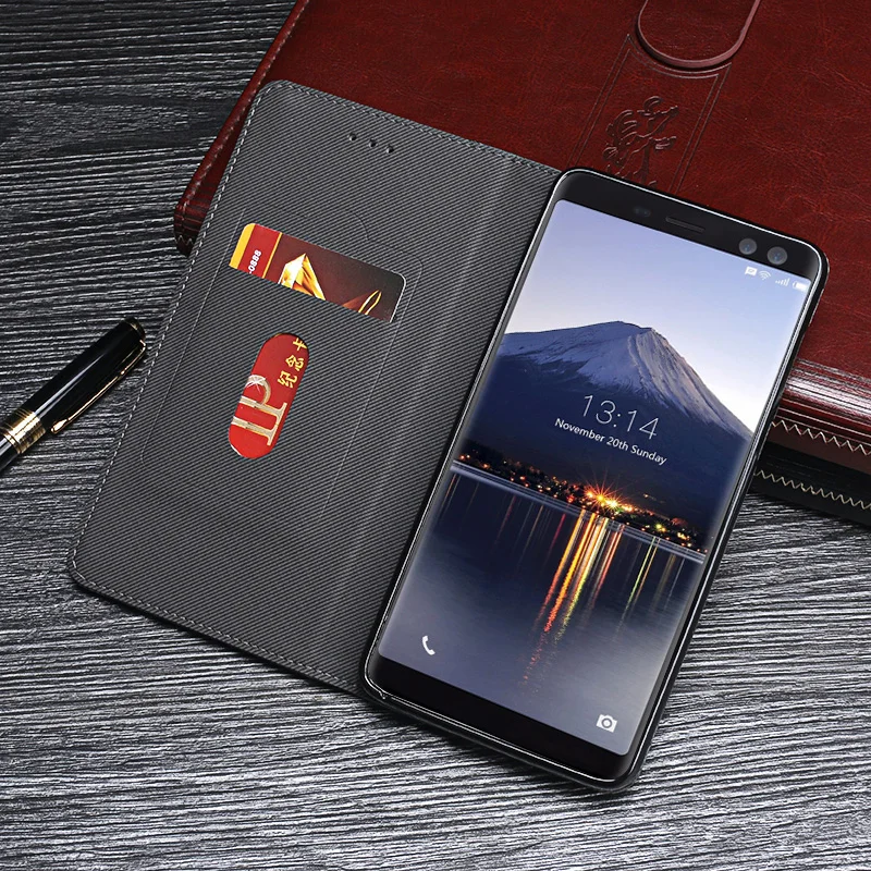 ITien/высокое качество винтажный кожаный защитный чехол-книжка для Doogee BL12000 ТПУ