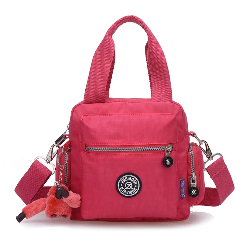 Женская маленькая сумка через плечо нейлоновая ручной работы высокое качество