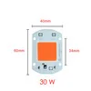 30W 40x60mm Светодиодный свет для выращивания COB чип полный спектр фитолампа диод аквариум растительная лампа светодиодный матричный 220 V 110 V 20 Вт 30 Вт 50 Вт 70 Вт комнатный цветок led grow гроубокс палатка цветов - Испускаемый цвет: 30W 40x60mm