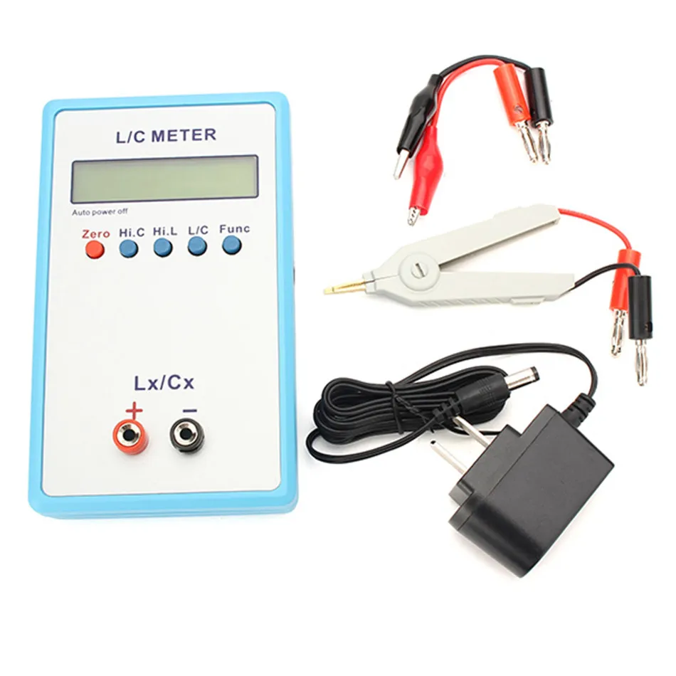 LC200A L/C инструмент для измерения емкости и индуктивности Цифровой мост LCR