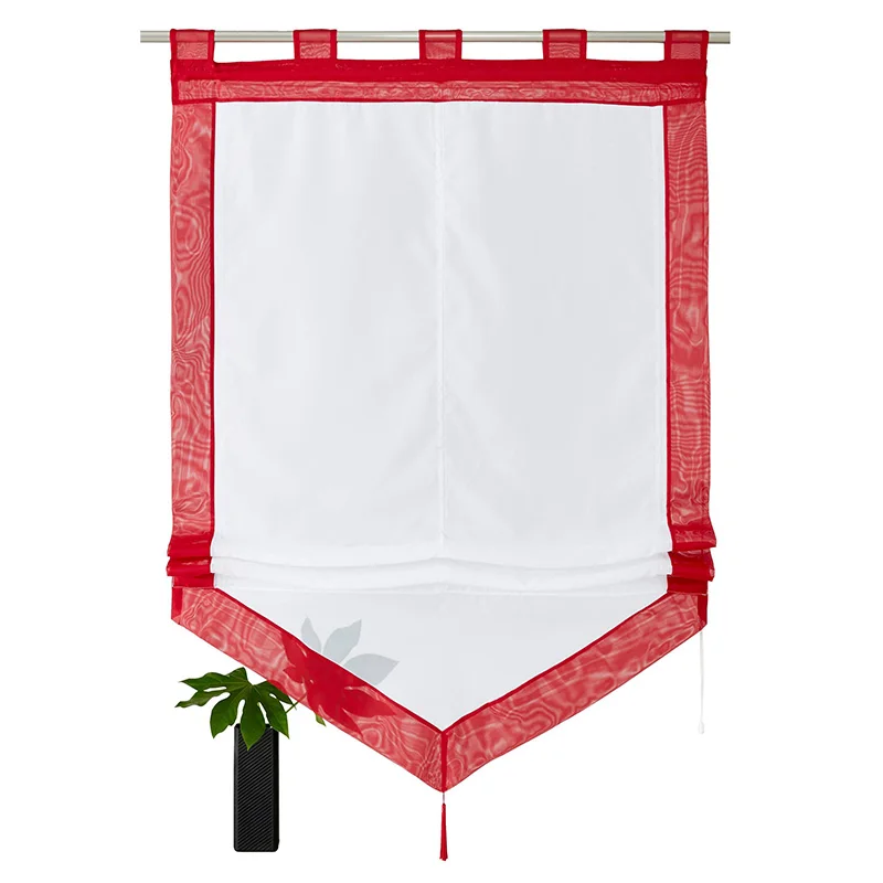 2019 распродажа шторы для окон пряжа строчка твердая женская прозрачная ткань