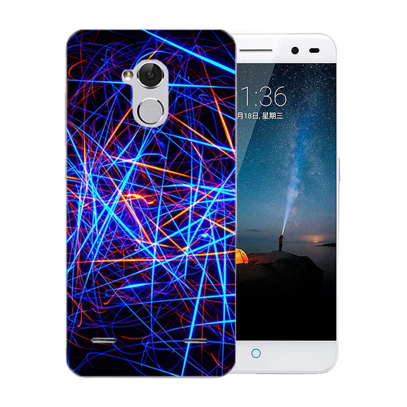Роскошный Матовый чехол для телефона ZTE Blade V7 Lite прозрачный мягкий силиконовый с