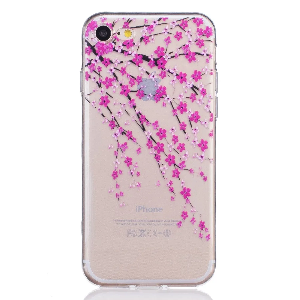 2016 Новый Чехол Для Apple iPhone 7 4.7 дюймов Облегчение ТПУ Мягкий Силиконовый Coque