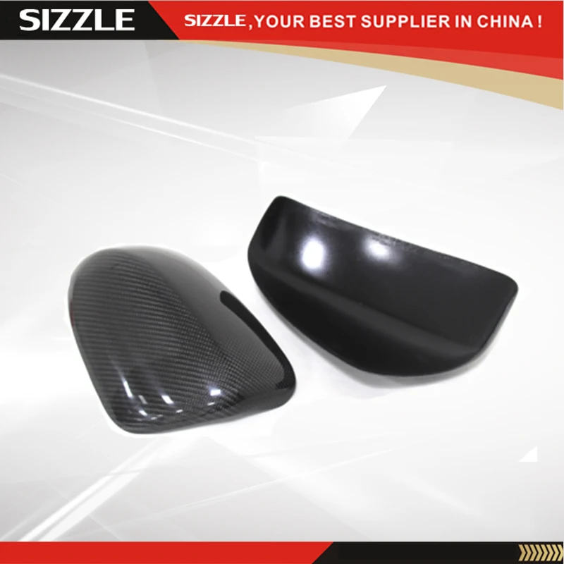 Добавить на Стиль углеродного волокна автомобиля заднего вида боковое зеркало
