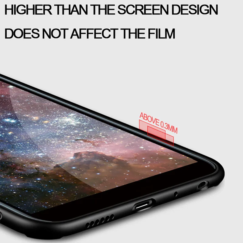Чехол для телефона из закаленного стекла Marble Star Space Xiaomi Mi 8 SE A1 A2 6X 5X Mix 2 2s Note 3 мягкий