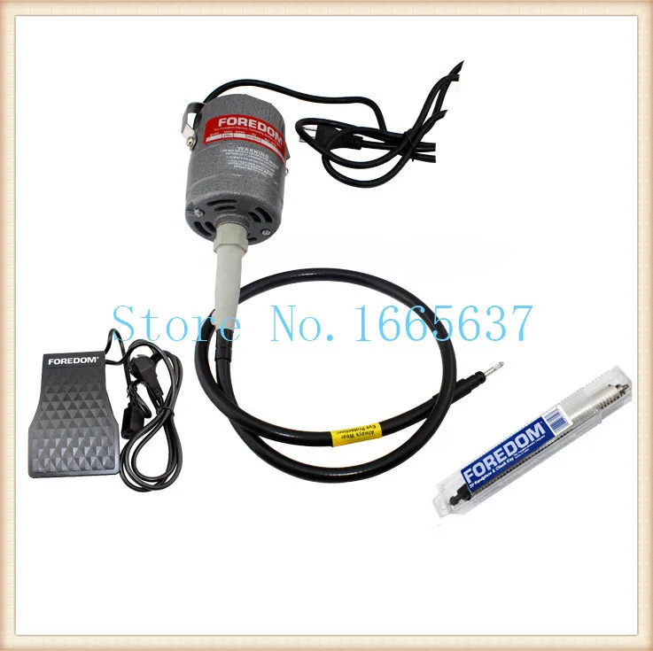 

oo FREE SHIPPING 220v Foredom Flex Shaft Motor , Dremel polishing Motor jewelry tools