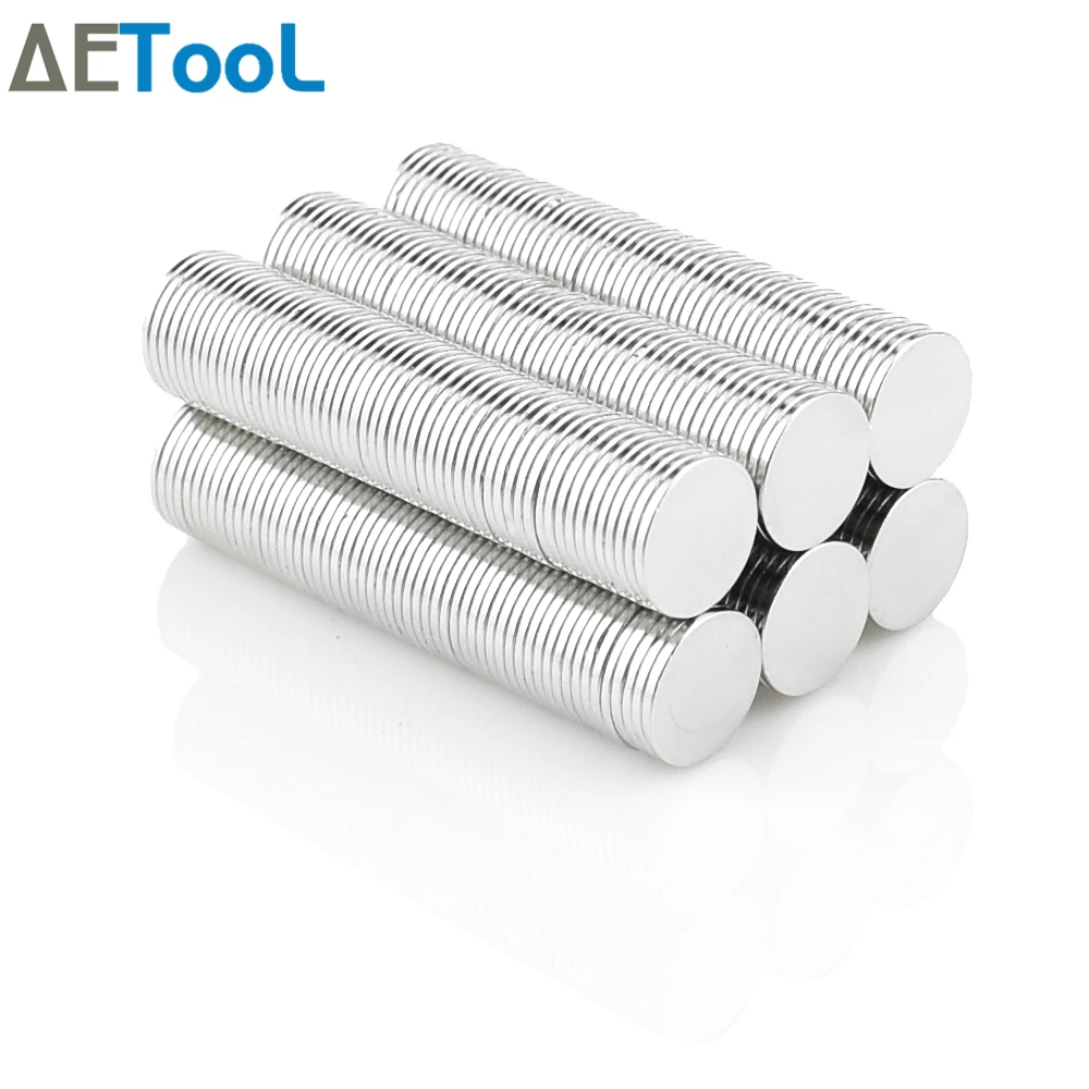 AETool мини неодимовый магнит 8x2 10x1 5 10x2 12x1 12x2 15x1 мм постоянный N38 супер мощный