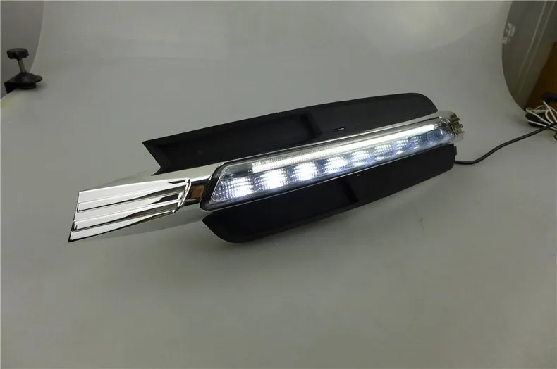 Lampever автомобильный DRL Комплект для Audi A6 A6L C7 2012 2013 светодиодный дневные ходовые огни супер яркий водонепроницаемый дневной свет