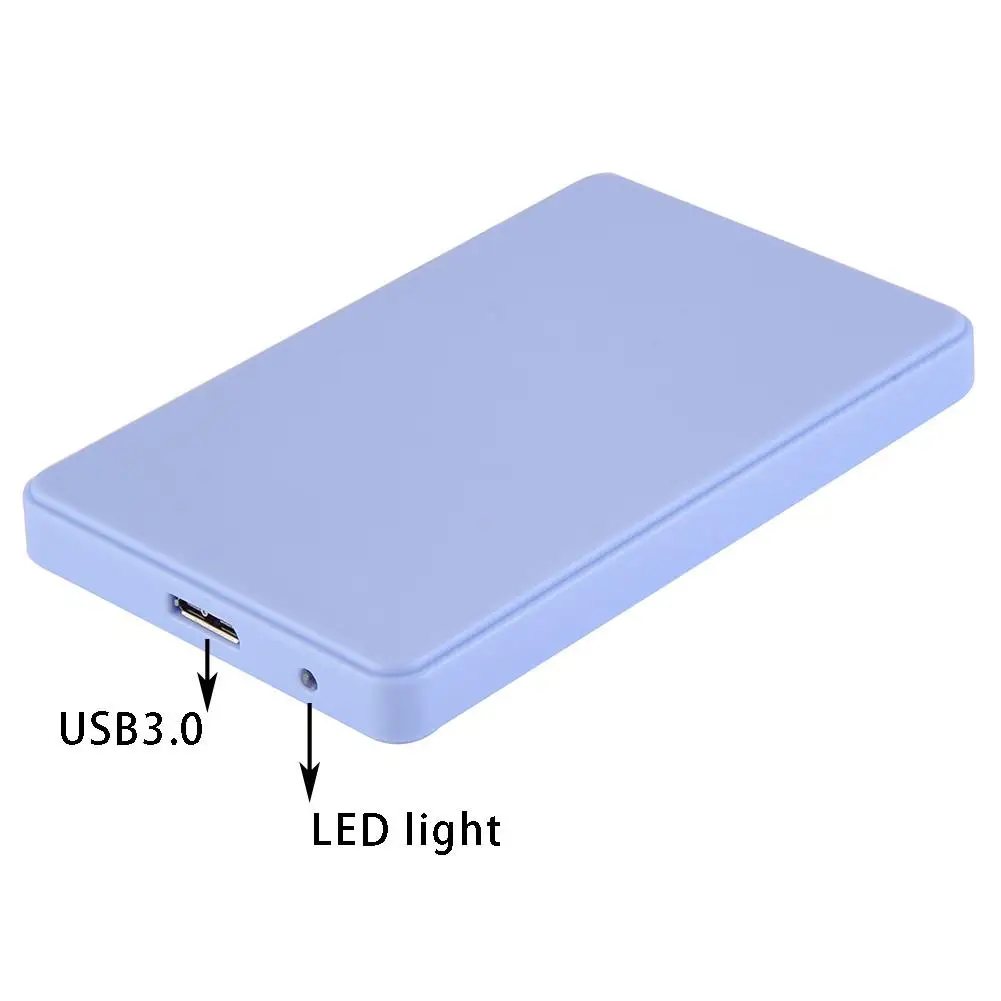 USB 3 0 SATA HDD Box 2 5 &quot2 ТБ Жесткий драйвер внешний корпус для хранения данных Передача