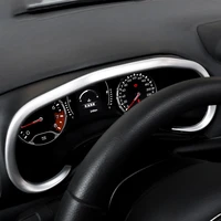 for jeep renegade bu 2015 2016 2017 2018 2019 2020 abs car instrument gauge panel dashboard console matte cover trim kit bezel