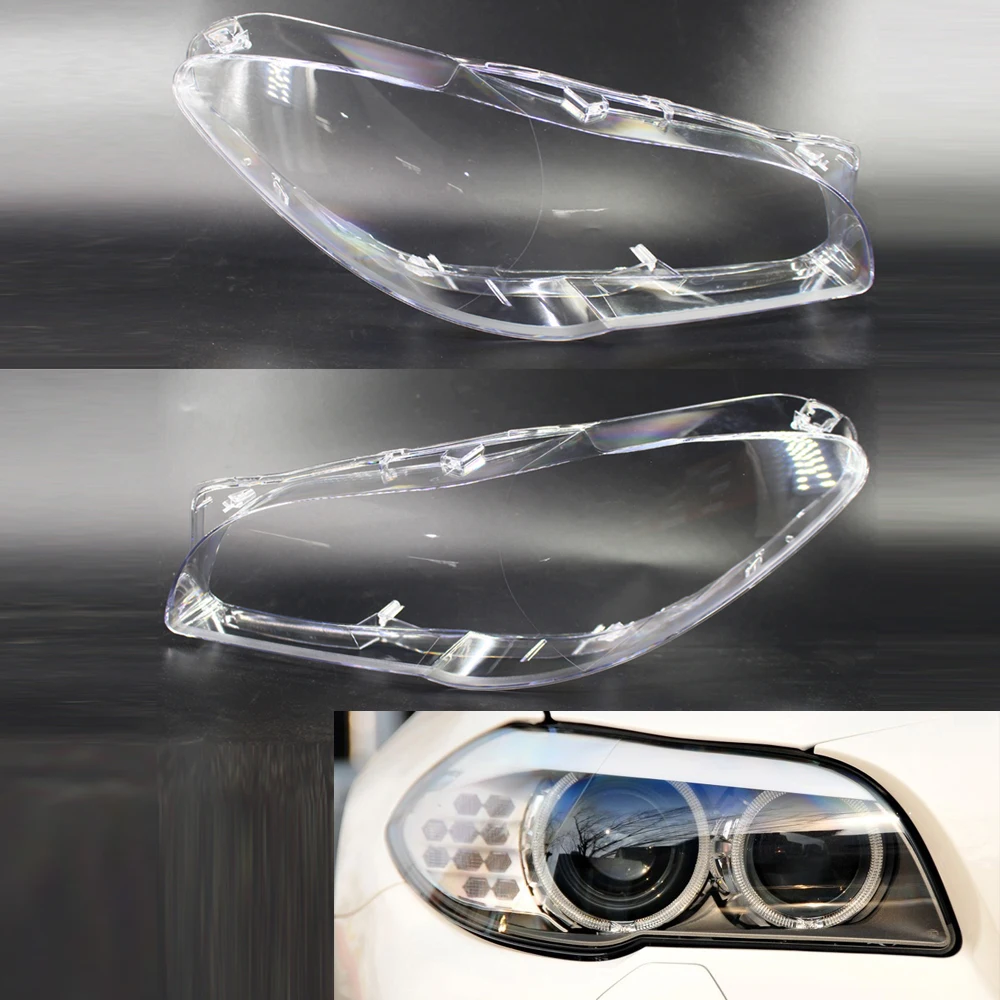 Крышка для объектива автомобильной фары подходит BMW 5 серии F10 F18 набор пар 10 13|set