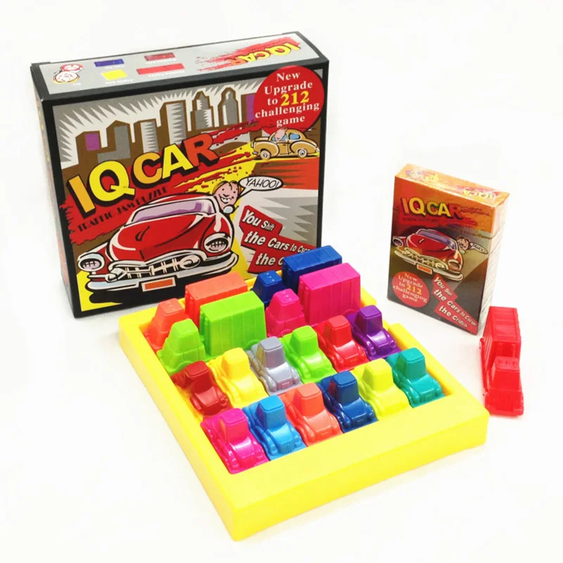 Обучающая игра IQ Автомобильная настольная игра-головоломка автомобильные