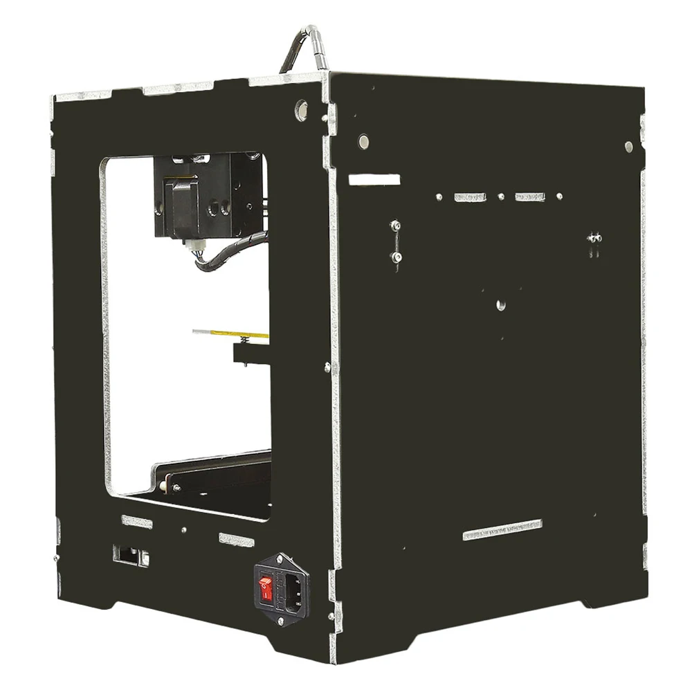 Anet A3 3d принтер 150x150x150 мм Высокая точность полностью алюминиевая пластиковая
